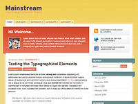 Mainstream - Free Wordpress Theme by WooThemes